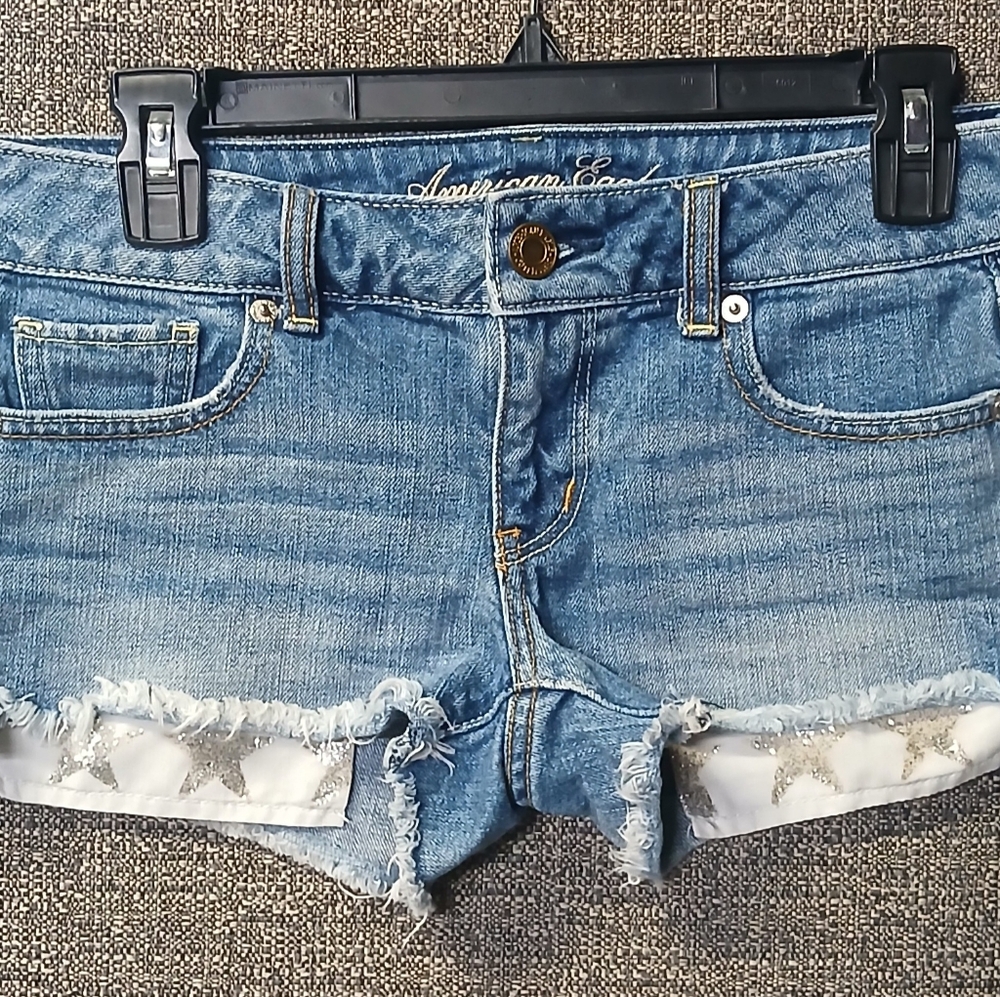 American Eagle Outfitters Blue Denim Shorts